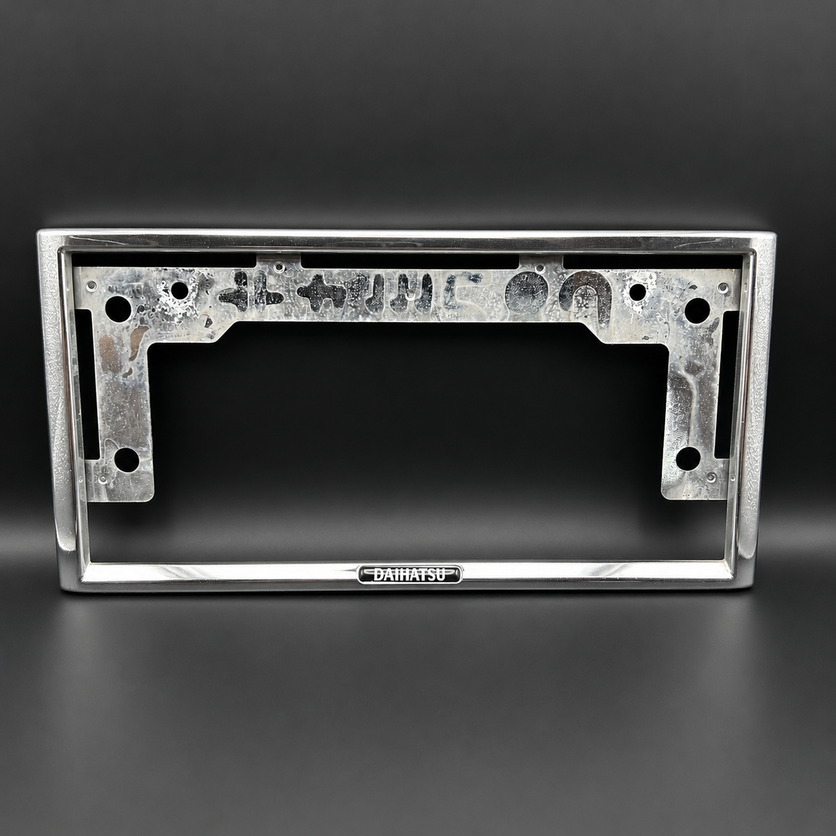 Genuine Daihatsu License Plate Frame Surround