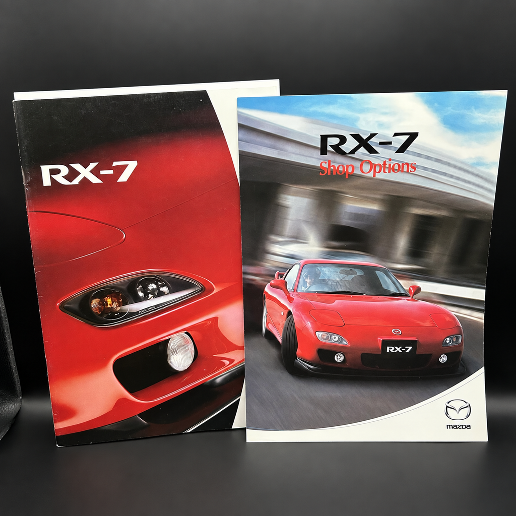 Mazda RX7 FD Sales Brochure + Shop options Brochure