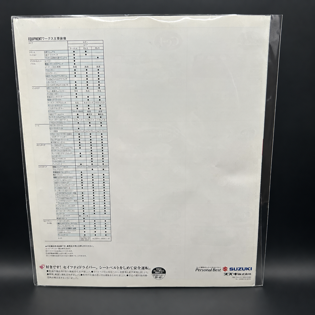 Suzuki Alto Works brochure