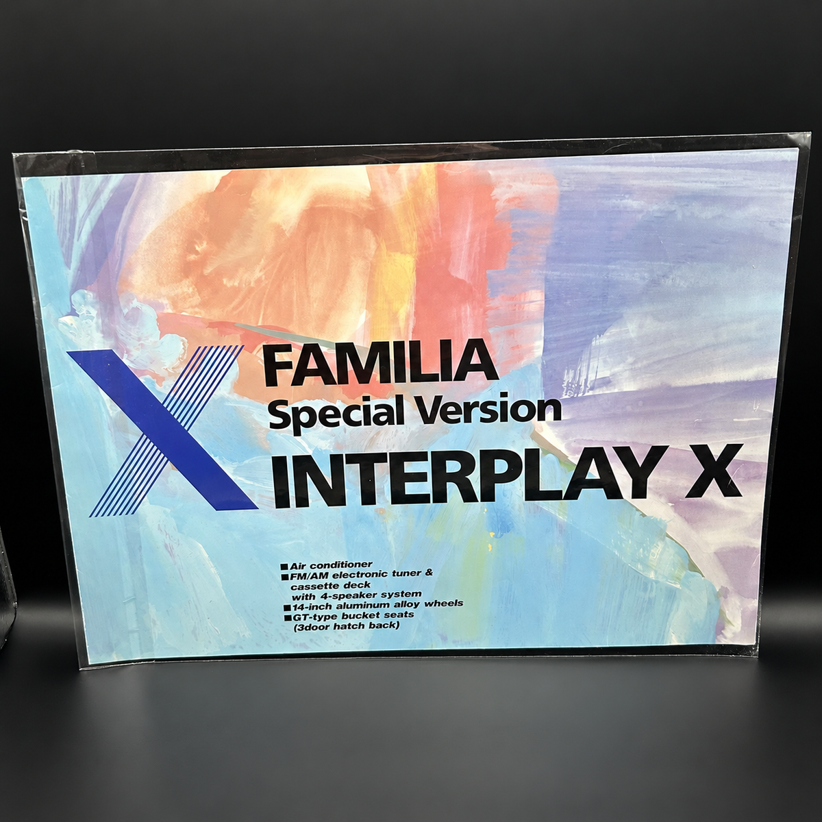 Mazda Familia Special Version Interplay X Brochure