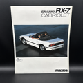 Mazda RX7 Savanna FC Cabriolet Brochure