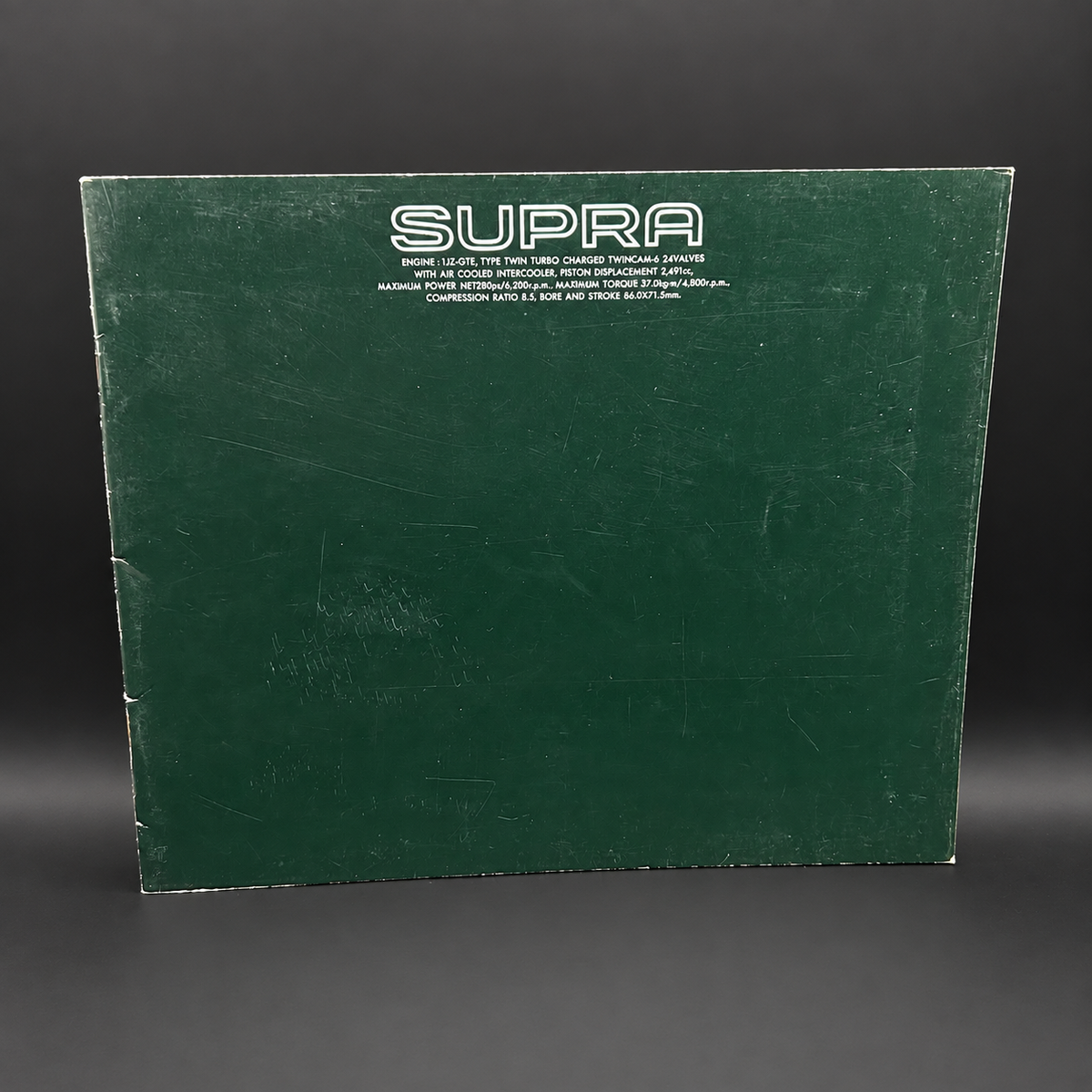 Toyota Supra JZA70 2.5L Sales Brochure