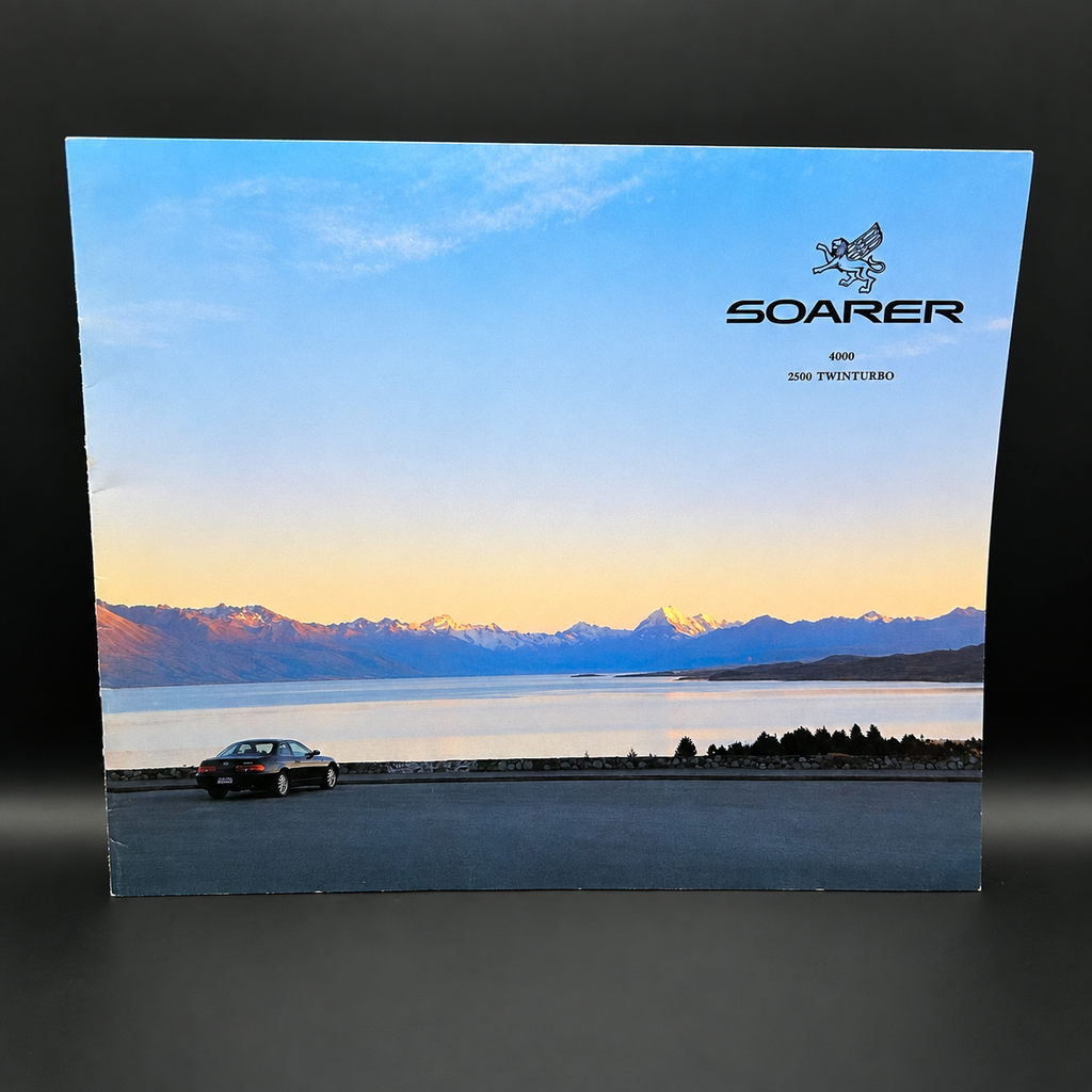 Toyota Soarer Z30 Sales Brochure
