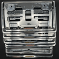 Damaged License Plate Frame Surrounds