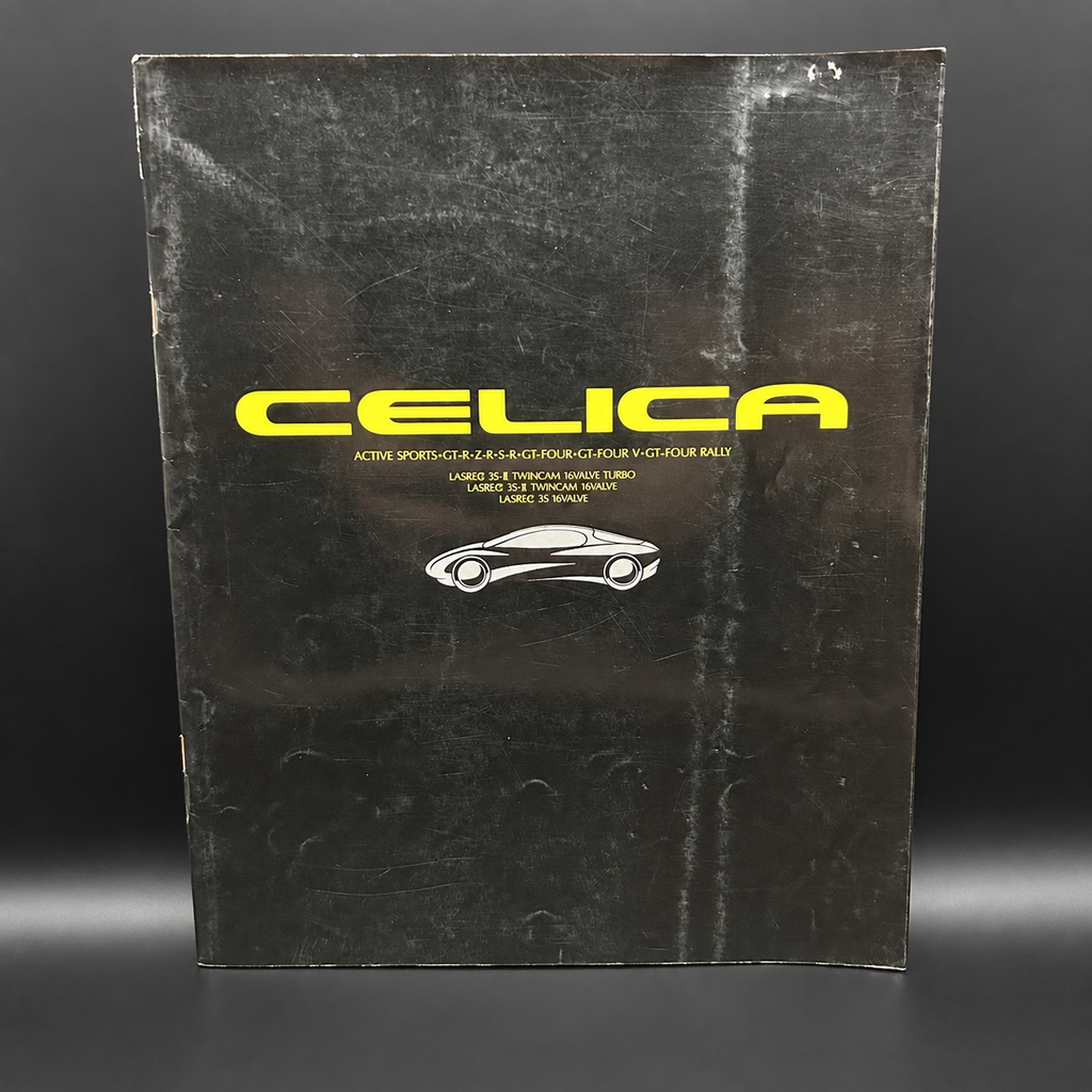 Toyota Celica Fifth Gen Sales Brochure