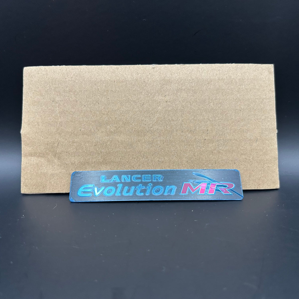 Mitsubishi Lancer Evolution MR Badge