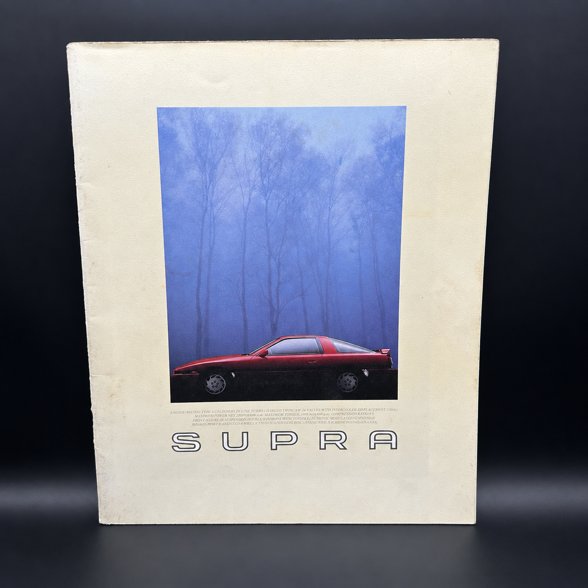Toyota Supra JZA70 3000GT Sales Brochure