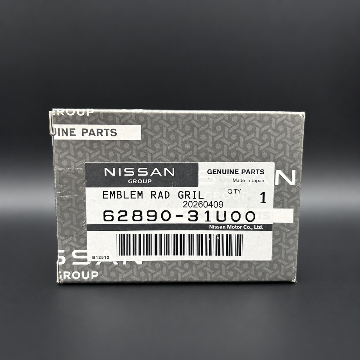 Nissan Front Emblem Suit 180SX S13