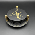 Nissan Ambassador Club Brass Drinks Coaster Set