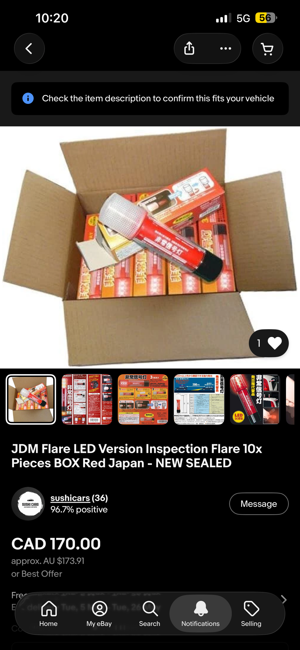 Authentic flare cases